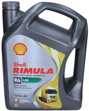 Moottoriöljy Rimula R6 LM, 10W-40, 5 l, Shell