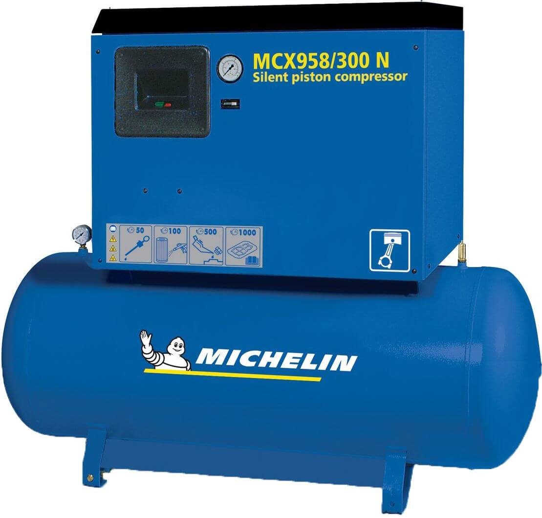 Hiljainen mäntäkompressori, Michelin
