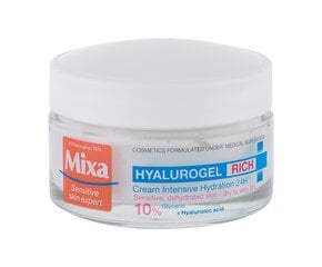 Kosteuttava voide hyaluronihapolla Mixa Hyalurogel Rich 50 ml