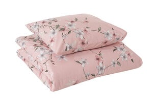 Tekstiilikompanii Blossom - pussilakanasetti, vaaleanpunainen, 200 x 210 cm + 2 tyynyliina 50 x 60