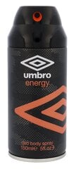 UMBRO Energy deodorantti miehille 150 ml