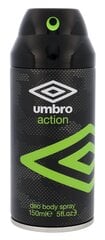 Deodorantti Umbro Action miehille 150 ml