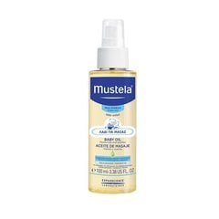 Spray hierontaöljy Mustela Normal Skin Massage Oil 100 ml