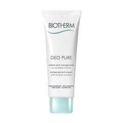 Biotherm Deo Pure Antiperspirant Cream naisille 75 ml