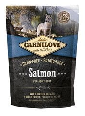 Carni Love Salmon for Adult kuivaruoka koirille 1,5kg
