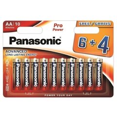 Akut Panasonic LR6PPG / 10B (6 + 4 kpl)