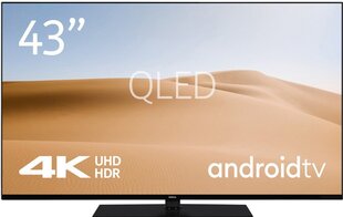 Nokia 43" 4K UHD Android™ Smart QLED televisio (2022) QNR43GV215
