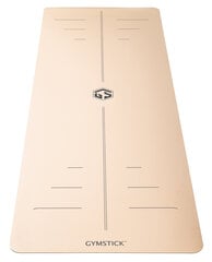Gymstick Premium - joogamatto. Koko : 172 x 61 x 0,3 cm. Väri : beige.