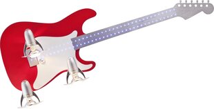 Guitar III -LED-seinävalaisin, 90 x 30 cm, monivärinen
