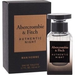Abercrombie & Fitch Authentic Night Man EDT 50 ML
