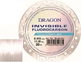 Kela Dragon Invisible Fluorocarbon, 20 m, 0,14 mm
