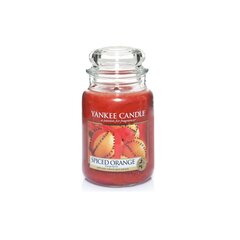 Tuoksukynttilä Suuri YANKEE CANDLE Large Jar Spiced Orange 623g