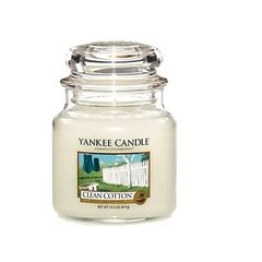 Tuoksukynttilä Yankee Candle Clean Cotton 411 g