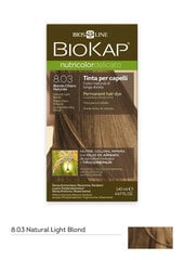 Biokap Nutricolor Delicato 8.03 / luonnollinen vaalea blondi, pysyvä väri