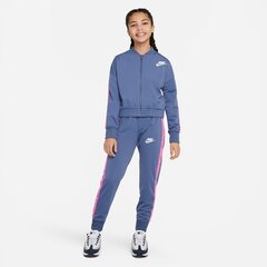 Nike lasten NSW TRK SUIT TRICOT -setti sininen-fuksia
