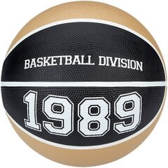 NewPort 16GG, koko 5, kullan/ mustan/valkoisen värinen koripallo