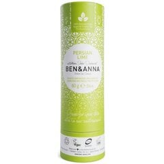 Deodoranttipuikko pahvipakkauksessa Ben&amp;Anna Persian Lime, 60 g