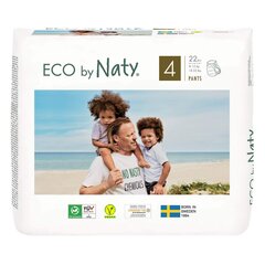 Naty Eco- housuvaipat, koko 4, 8-15 kg, 22 kpl.