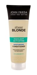 Kosteuttava hoitoaine vaaleille hiuksille John Frieda Sheer Blonde Moisturizing 250 ml