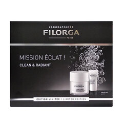 Filorga Clean & Radiant Kasvojenhoitosetti: uudistava naamio 55 ml + virkistävä naamio 15 ml
