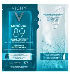 Kosteuttava kangasnaamio Vichy Mineral 89, 29,2 g