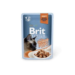 Kissan säilykkeet Brit Premium Cat Delicate Turkey in Gravy 85g x 24 kpl