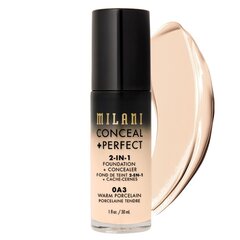 Milani Conceal+ Perfect meikkivoide 30 ml, 0A3 Warm Porcelain