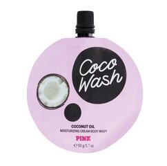 Pink Coco Wash Coconut Oil Cream Body Wash suihkuvoide 50 ml