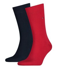 Tommy Hilfiger miesten sukat 2 paria, tummansininen-punainen 47-49 907170712