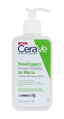 Puhdistava kosteuttava kasvovoide CeraVe Hydrating Cream-to-Foam 236 ml