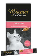 Miamor nestemäinen kissanruoka lohella Lachs-Cream 6x15g