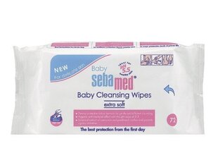 SebaMed Baby Cleansing Wipes lapsille 72