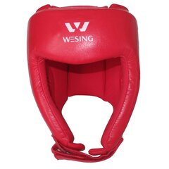 Wesing AIBA XL Nyrkkeilykypärä, punainen