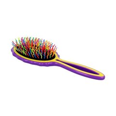 Twish Big Handy Hair Brush hiusharja , Violet-Yellow