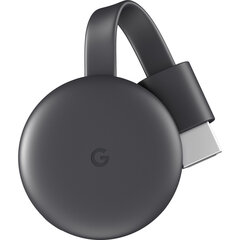 Google Chromecast -langaton mediatoistin (3. sukupolvi)