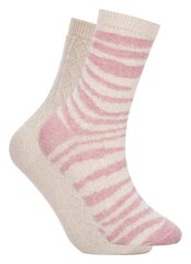 Luhta naisten sukat NOKKOLA 2 kpl, puuteriroosa-luonnonvalkoinen 907169302