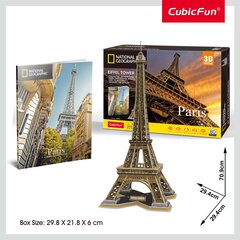 3D-pulma Cubicfun NatGeo: Eiffel-torni