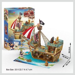 3D-pulma Cubicfun Pirate Ship