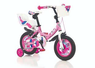 Lasten polkupyörä Corelli Googoo 12", vaaleanpunainen