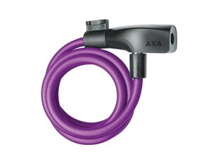 Polkupyörän lukko AXA Resolute 8-120, 8x1200 mm, violetti