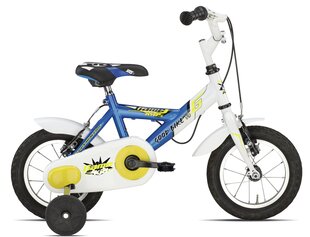 Lasten polkupyörä Bimbo Bike 12" Peli, sininen/valkoinen