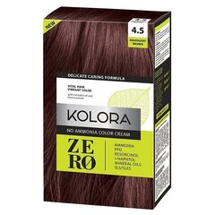 Kolora Zero 4.5 Brown mahonki, ammoniakiton hiusväri, 60 ml