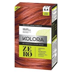 Kolora Zero 6.4 kupari blondi, ammoniakiton hiusväri, 60 ml
