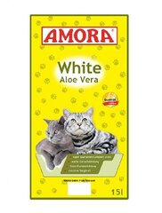 Tuoksuva kissanhiekka Amora Aloe Vera, 15L