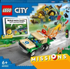 60353 LEGO® City Missions Villieläinten pelastustehtävät