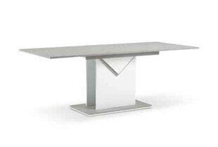Jatkettava ruokapöytä BSL Concept Melani, 140/180x80x75 cm, valkoinen