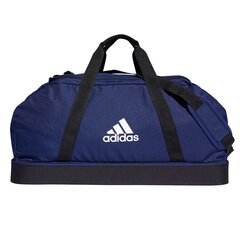 Adidas Tiro Duffel Bag L tummansininen