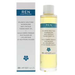 Kosteuttava vartaloöljy Ren Clean Skincare Atlantic Kelp ja Microalgae Anti-Fatigue 100 ml
