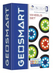 GeoSmart Wheels Set - Magneettinen rakentaja, 11 kpl.