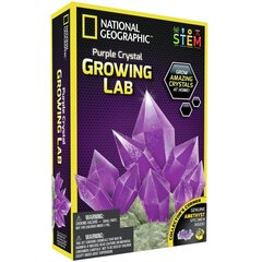 NATIONAL GEOGRAPHIC Setti Crystal Grow Purple